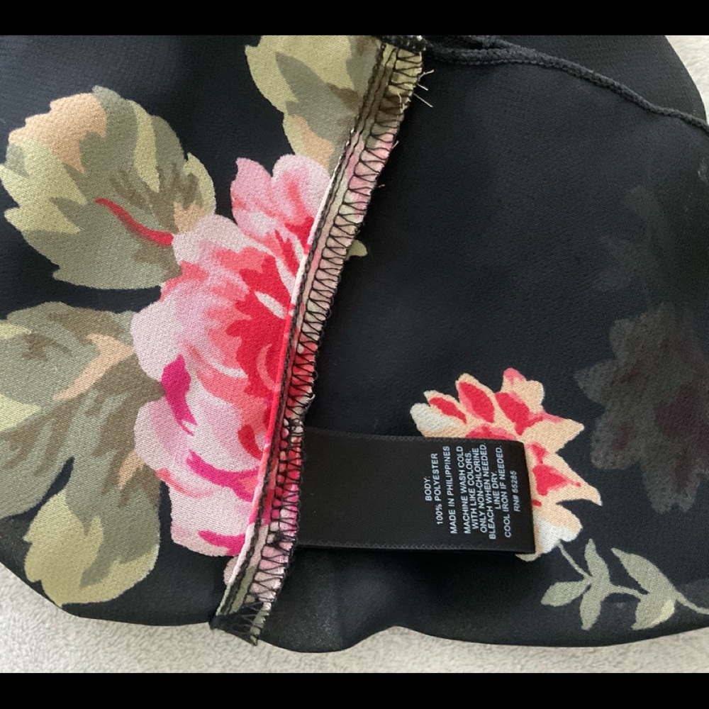 Express  blouse floral woman’s - Picture 11 of 12